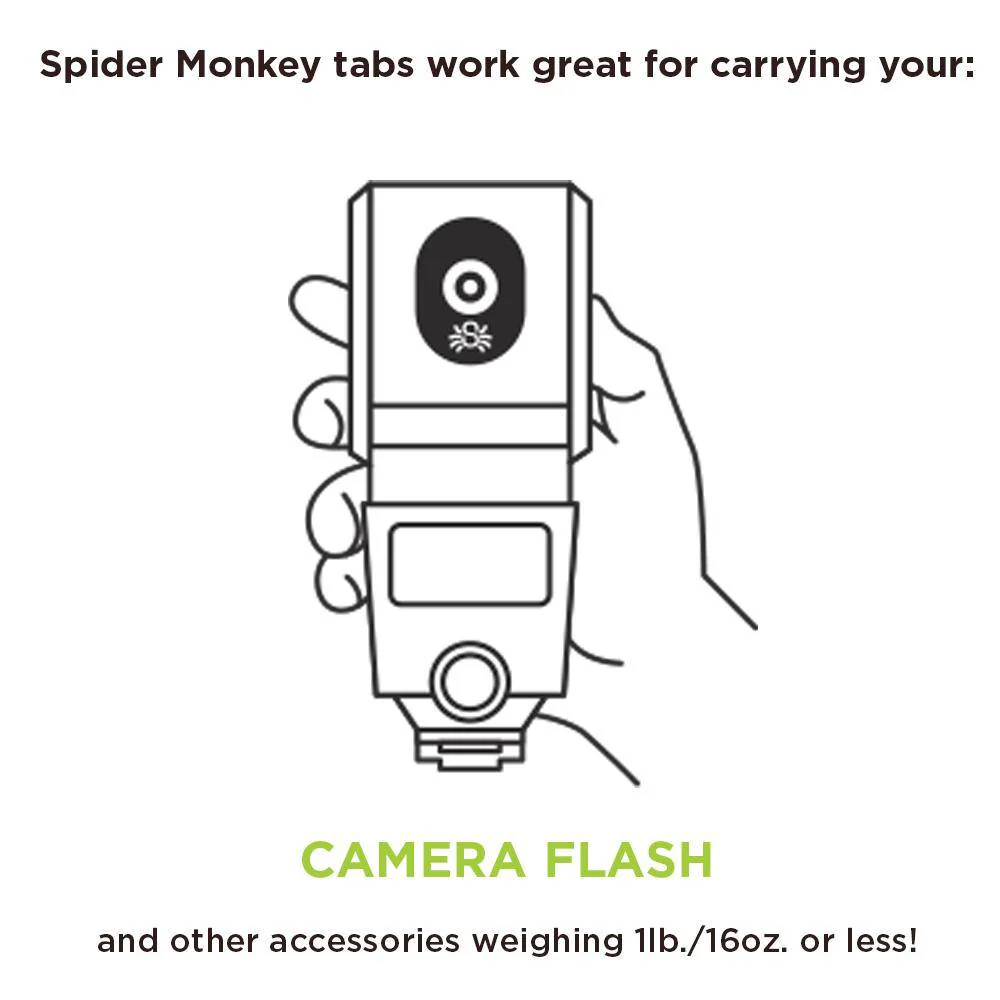 900: SpiderMonkey Accessory Holster Kit for Flash, Light Meter, Battery Pack - Image 10