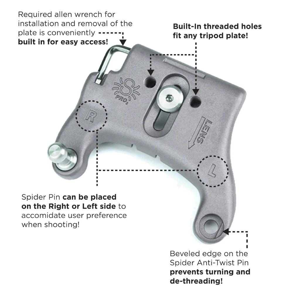 301: SpiderPro DSLR Camera Plate v2 - Image 5